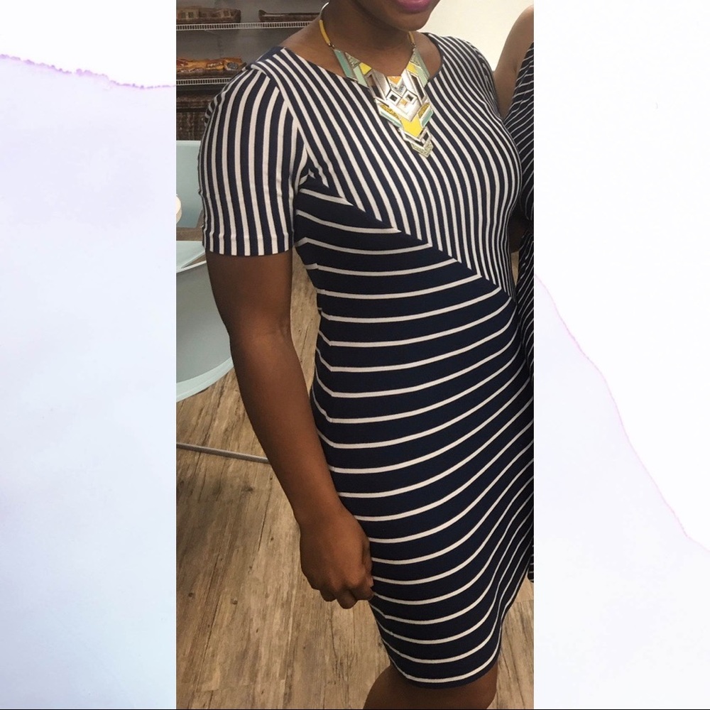 Antonio Melanie Striped Dress